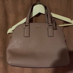 kate spade pink purse medium satchel super stylish bag brand name used